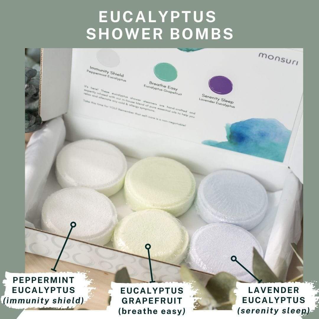 Eucalyptus Shower Steamers Set (6 units)