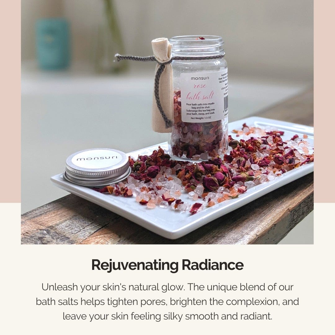 Rose Herbal Bath Salts