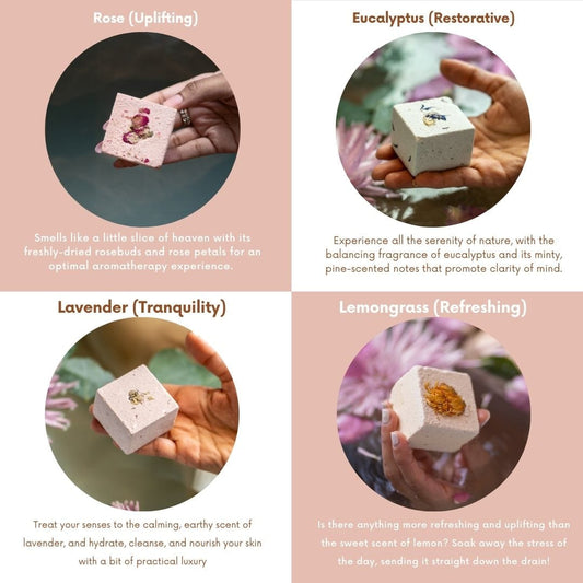 Serenity Now: Bath Bomb & Salts Combo